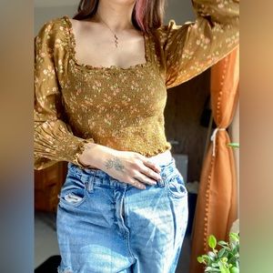 American Eagle long sleeve blouse